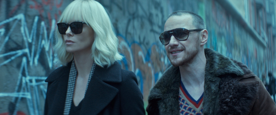 Atomica Bionda Charlize Theron e James McAvoy
