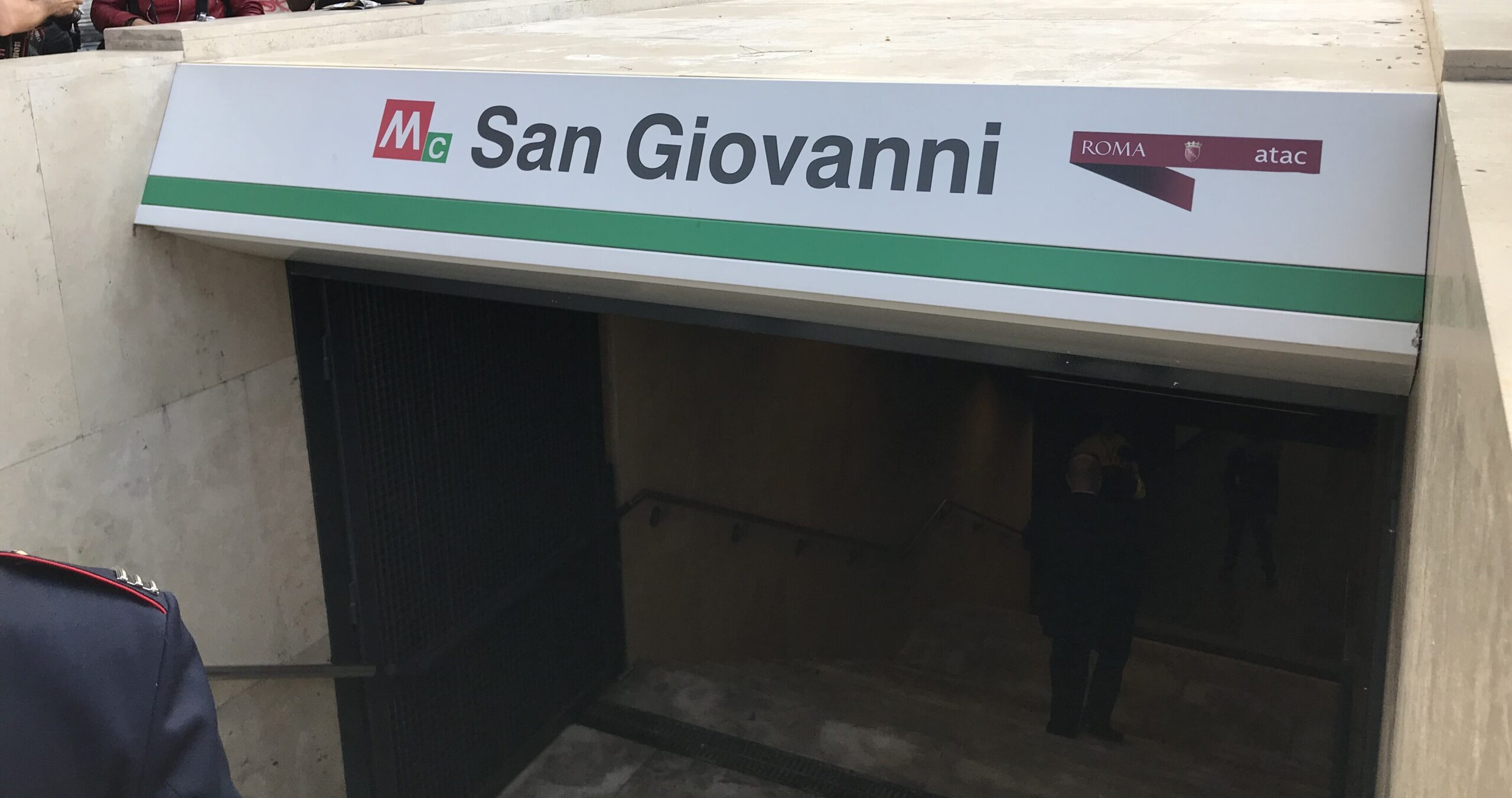 Apre la stazione della metro C a San Giovanni