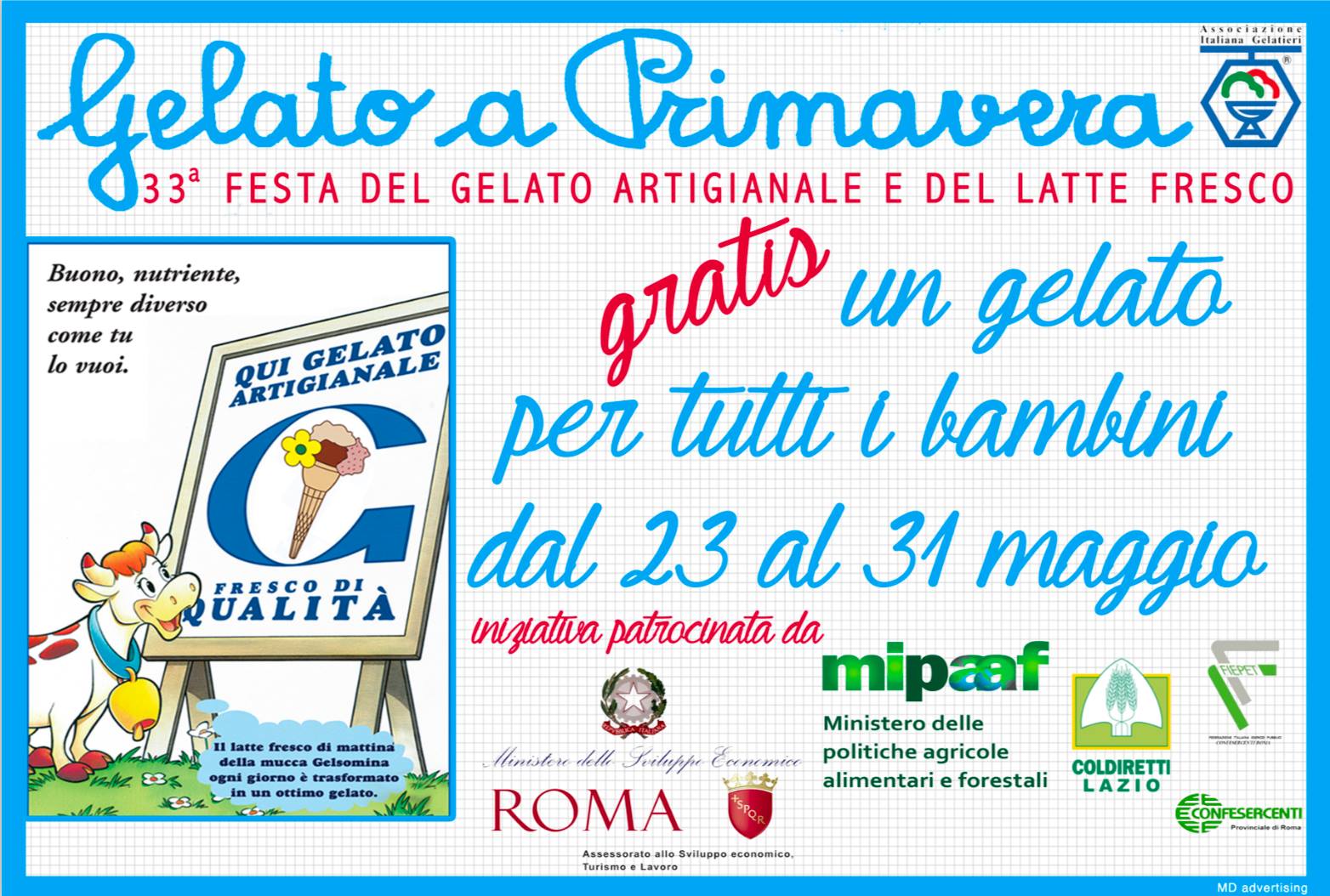 Festa del gelato a primavera