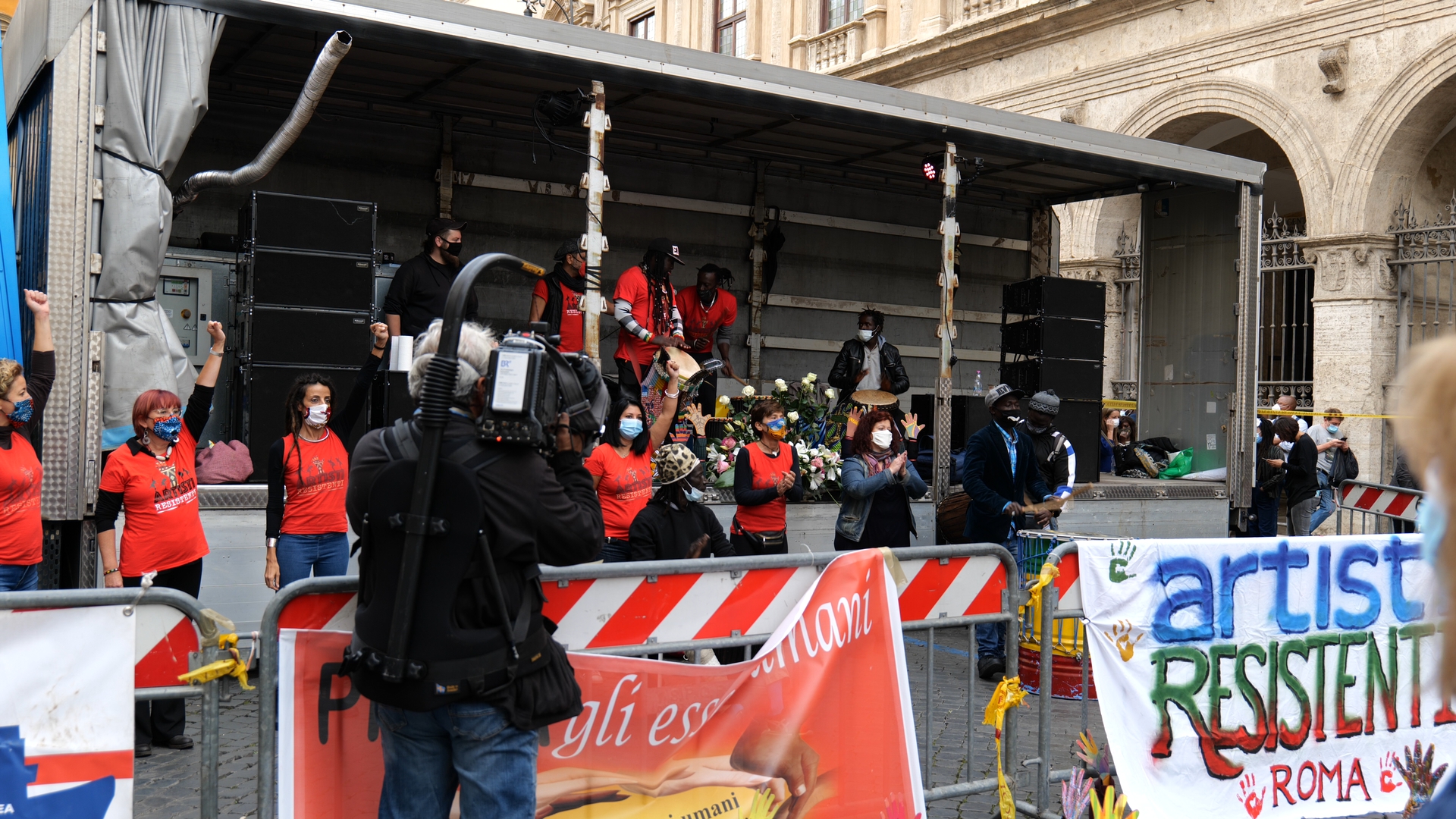 La manifestazione per lo ius culturae