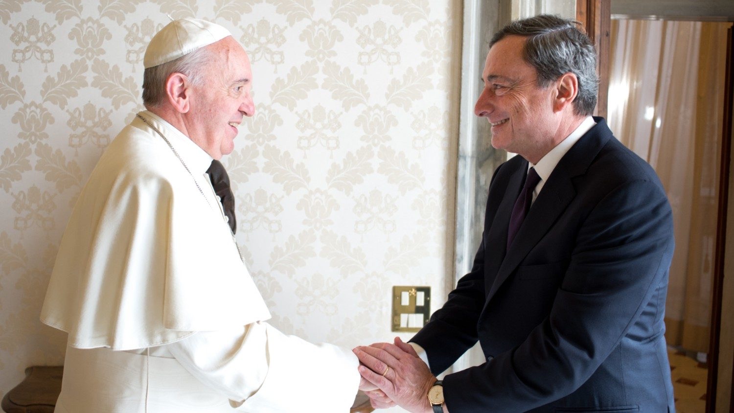 Il Papa e Draghi
