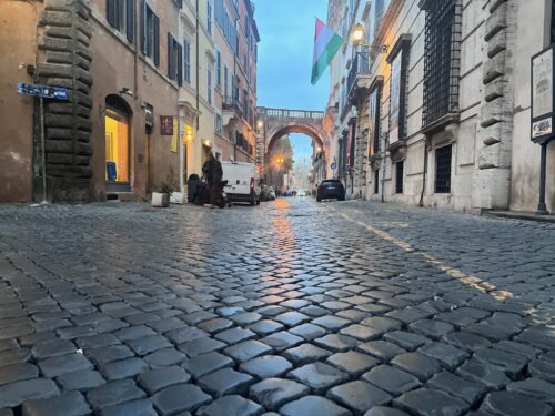 Giubileo 2025, via Giulia