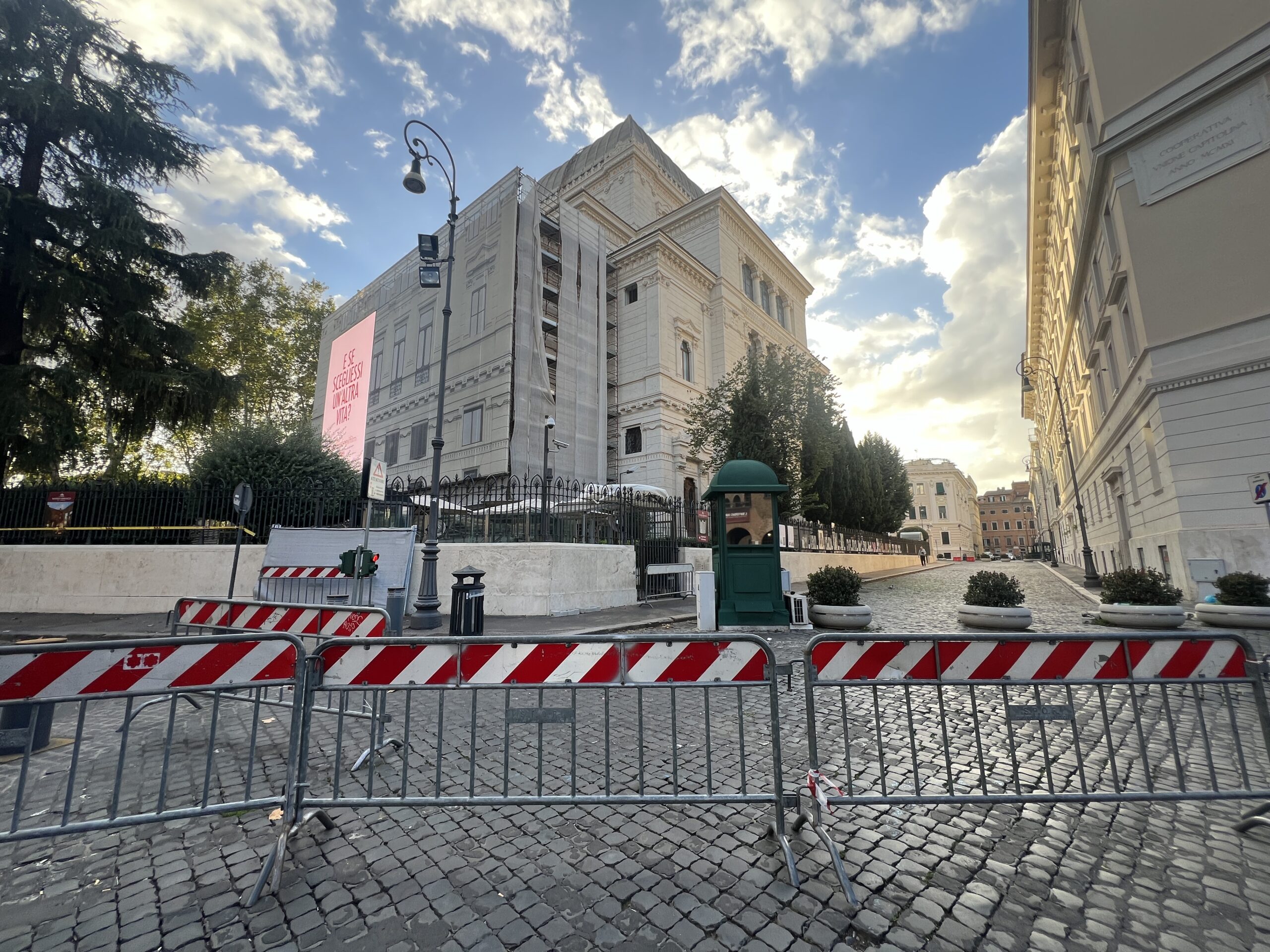 La zona del Ghetto di Roma,