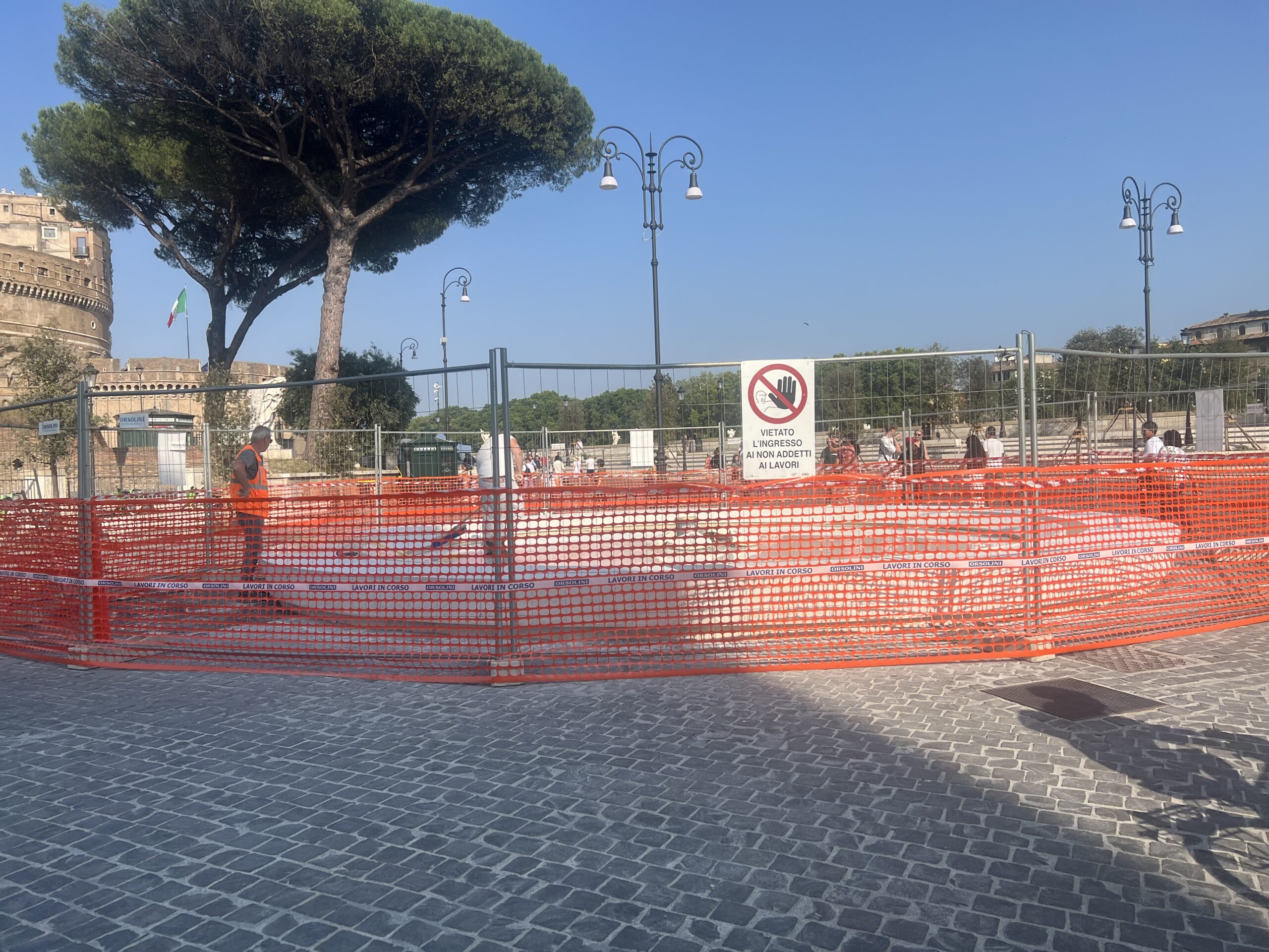 Le fontane di piazza Pia