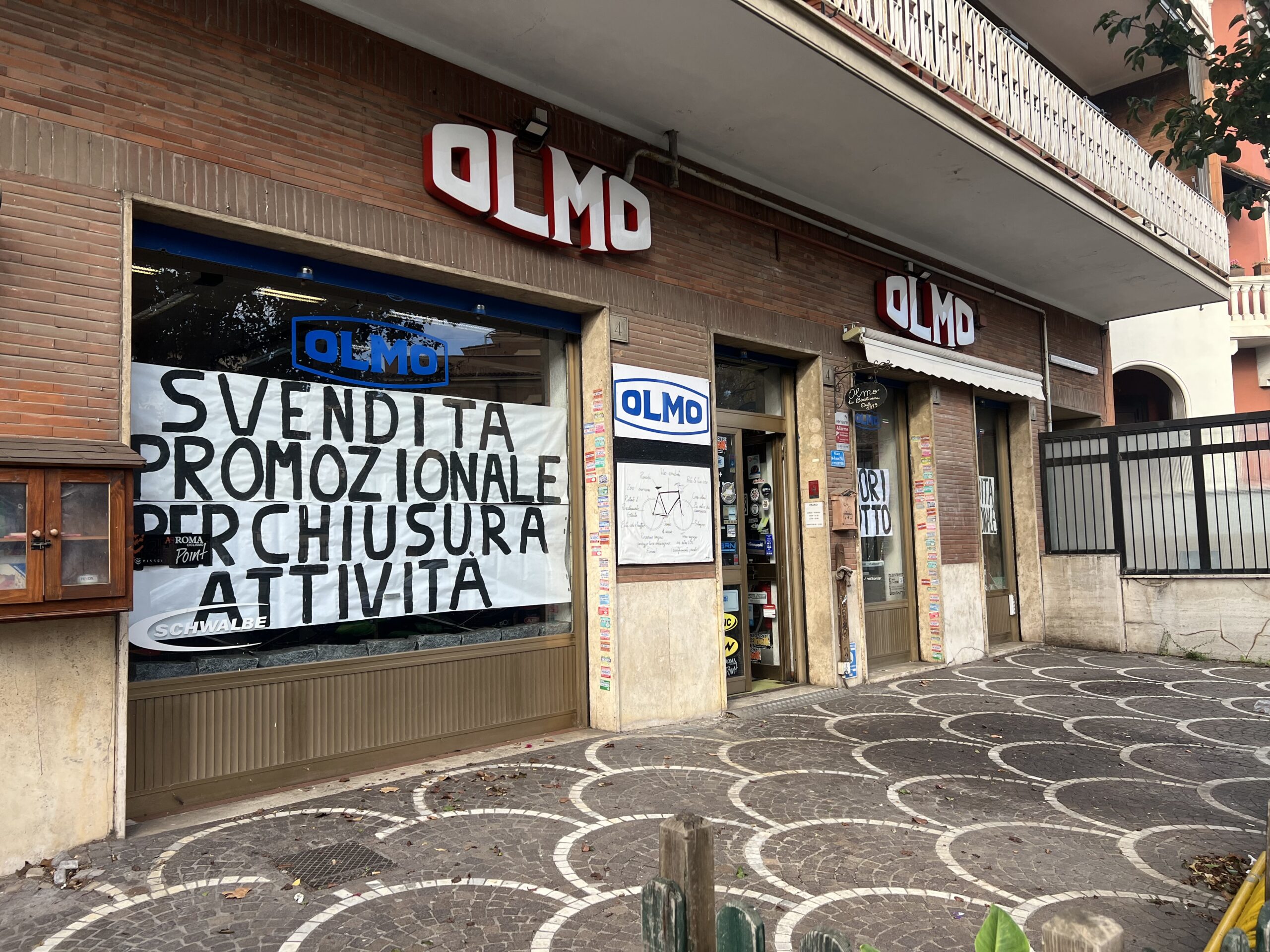 Il negozio di bici Olmo