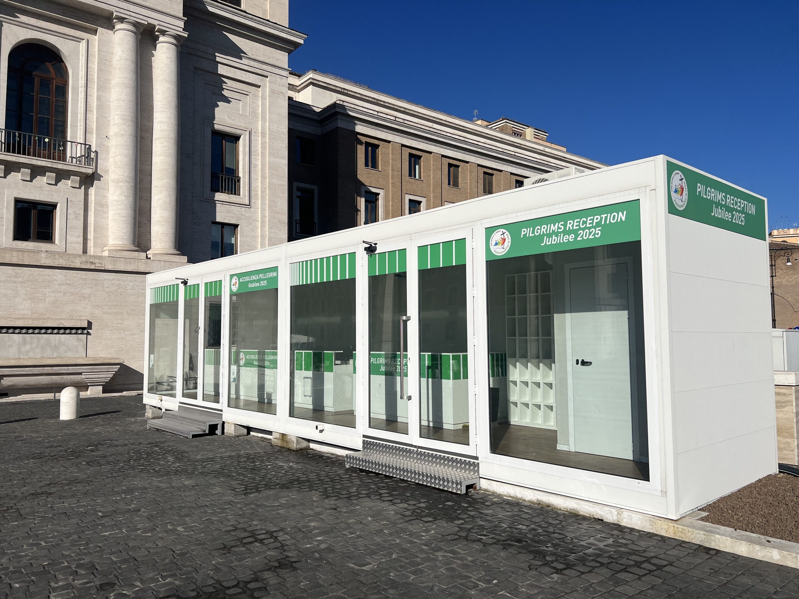 Giubileo La struttura abbandonata a piazza Pia