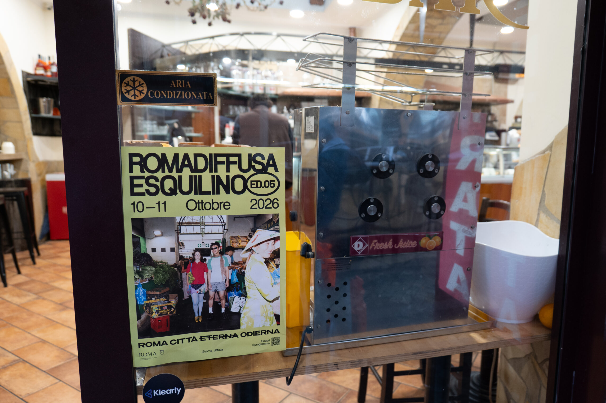 La locandina di Romadiffusa